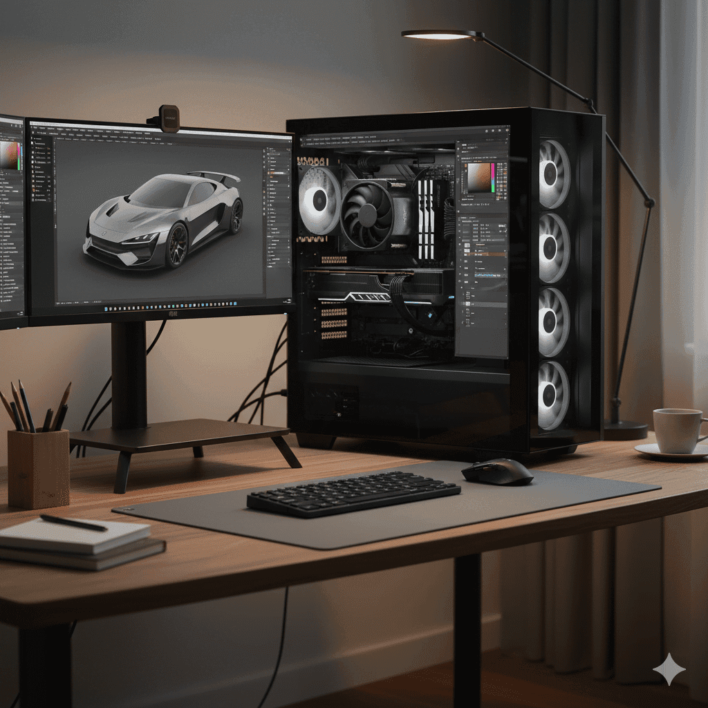 computador para design e trabalho