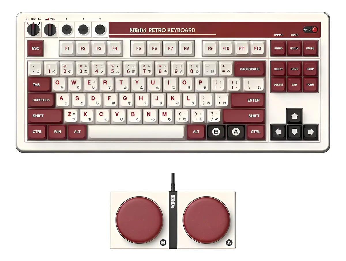 Teclado Mecânico 8 bit