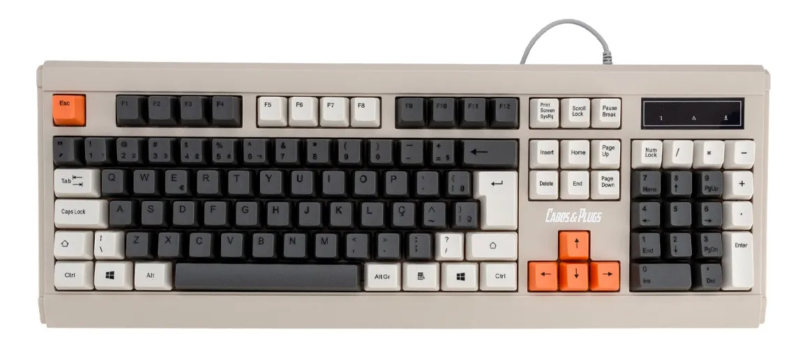 Teclado retrô